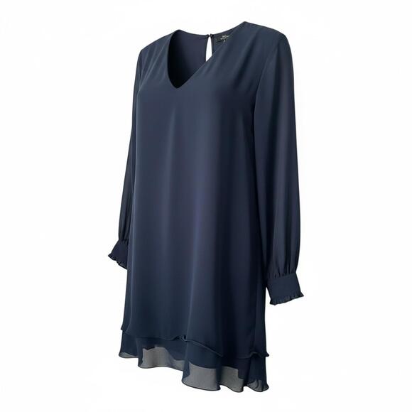 James Lakeland Italy Designer Chiffon Dress 2XL Rare Boutique Luxury Find Staple - Picture 3 of 10